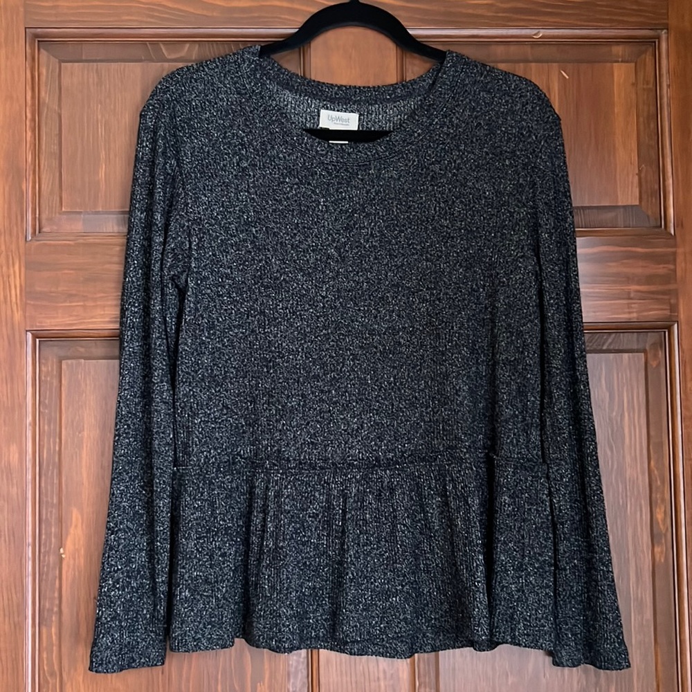 Peplum UpWest Sweater